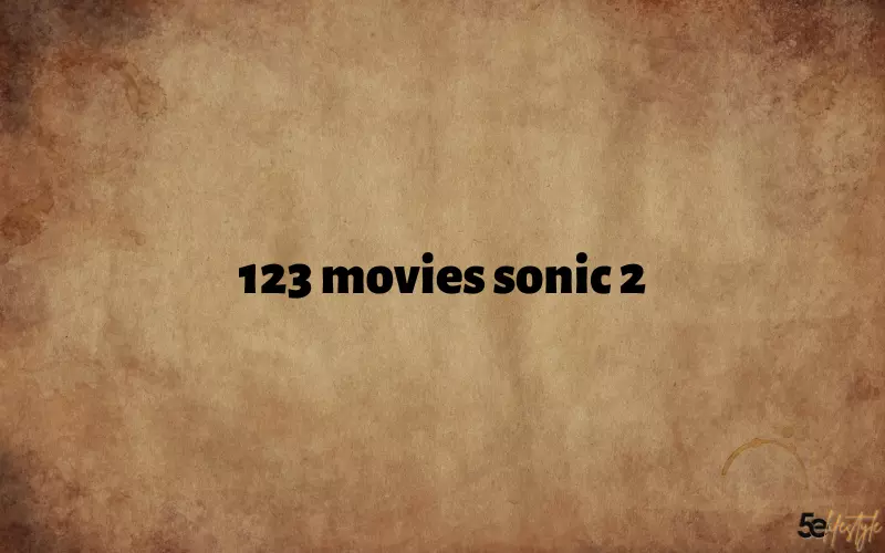 123 movies sonic 2
