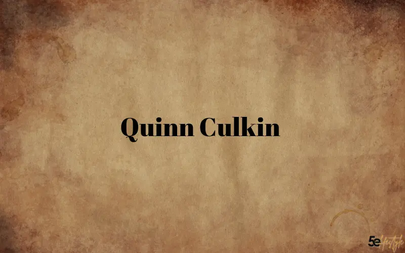 Quinn Culkin