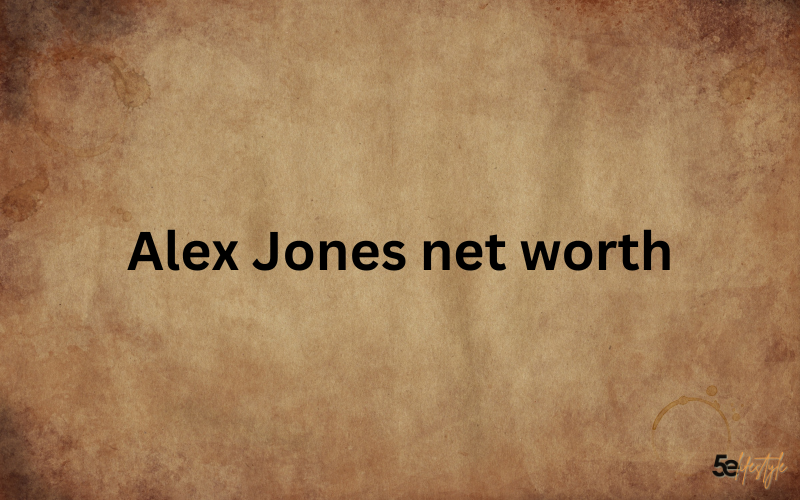 Alex Jones net worth in 2022