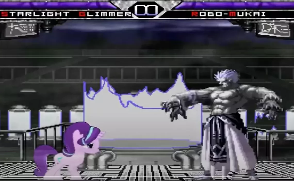 Kof Mugen Starlight Glimmer vs Robo-Mukai