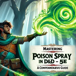 poison spray 5e